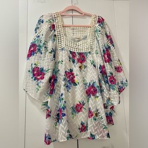 Anthropologie Meadow Rue Blouse, Size L